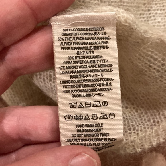 FP Juliet Alpaca-Merino blend knee length sweater dress & bell sleeves - Picture 12 of 16